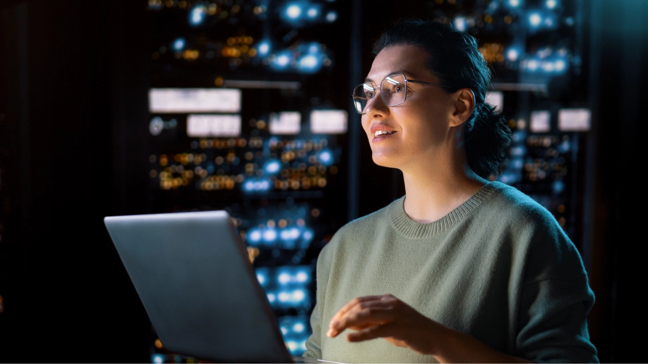 veteran working in information technology